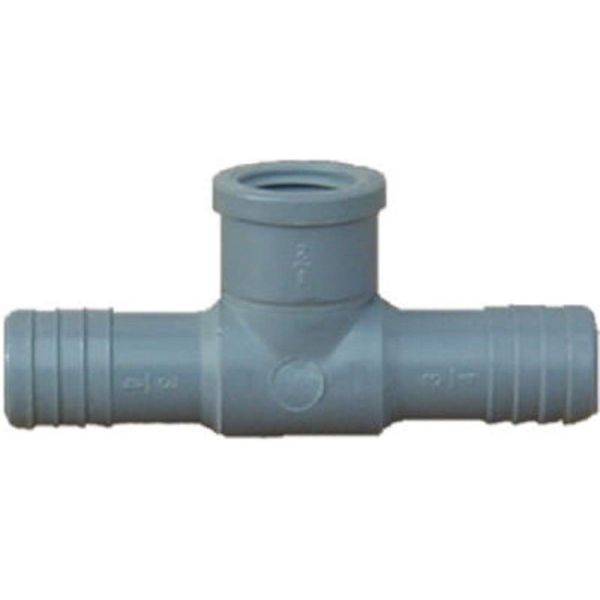 Lasco Insert Tee 1-1/4 " X 1-1/4 " X 3/4 " Pvc