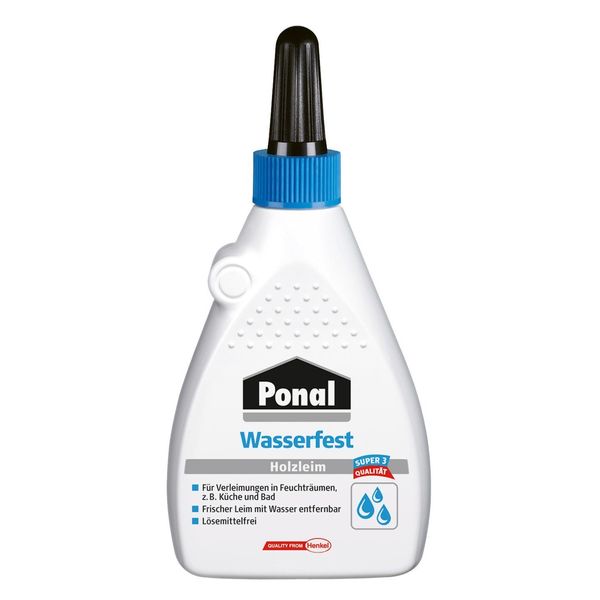 Ponal PN10S Holzleim Wasserfest 550 g (2er Pack)