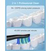 Water Flosser and Electric Toothbrush Combo - Cordless Water Flosser for teeth - Portable Water Floss , 5 Modes Sonic Electric Toothbrush , 3 Modes Water Flosser Picks for teeth cleaning and flossing