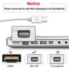 Chenyang Mini DP zu DisplayPort Adapter 1.4 - 8K 60Hz Buchse auf Stecker