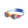 Speedo Biofuse 2.0 Mirror Swimming Goggles for Unisex Kids, Orange/Blue, ONESZ