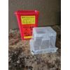 BD Sharps Collector 1.5 Quart Container for Needles Biohazard Disposal, 2 Count