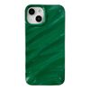 Caseative for iPhone 13 Case,Water Ripple Pattern Curly Wave Shape Soft Phone Case (Green)