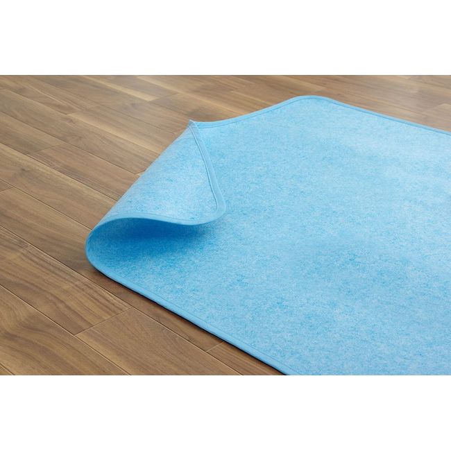 Ikehiko Corporation #1596509 Bedding Dehumidifying Mat, Approx. 23.6 x 43.3 inches (60 x 110 cm), Blue, Baby Dehumidifier Sheet, Sensor, Silica Gel, Wash