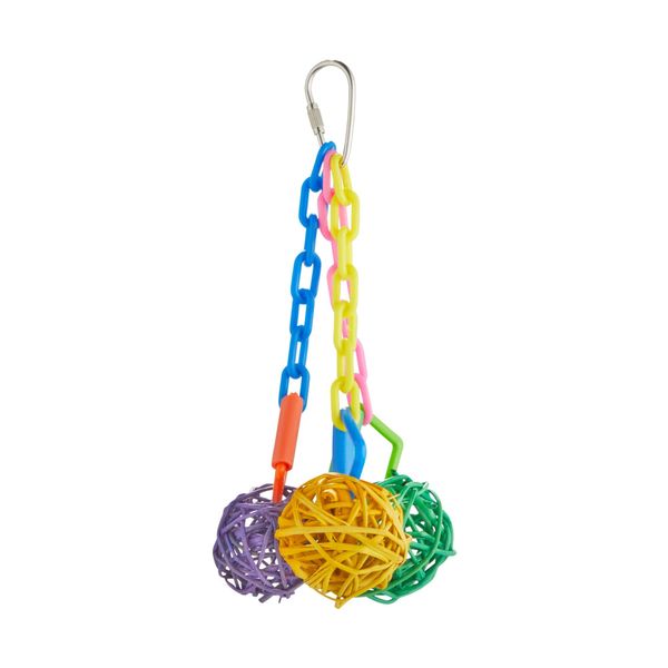 You & Me Ball Cluster Chewing Bird Toy Small