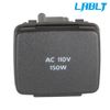 LABLT Center Console Power Outlet Socket Plug Black For 2011-2015 Ford F-Series