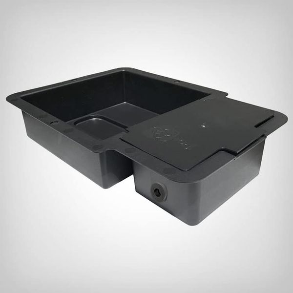 AutoPot 1-Pot Tray and Cover Black