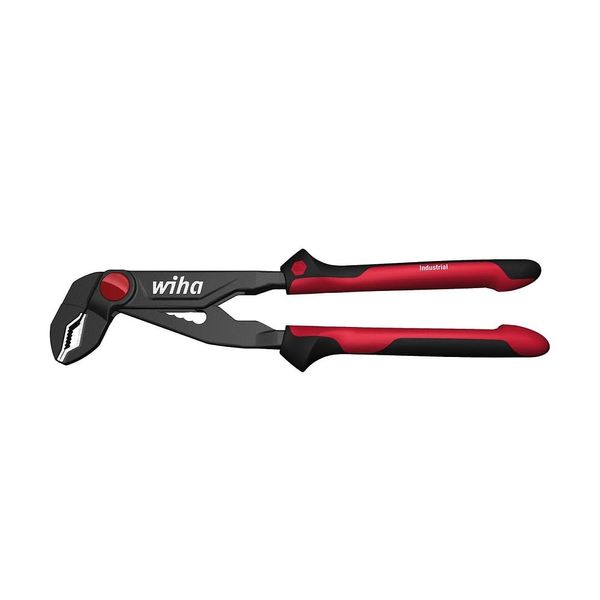 WIHA Water Pump Pliers Industrial with Push Button Adjustment