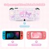 Kuitmor Protective Shell for Switch OLED,Dockable Integrated Hard Cover Skin Compatible with Switch OLED and Joy Con - KLM (for Switch OLED)