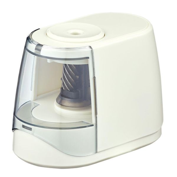 Kutsuwa RS041WH Dochimo Electric Pencil Sharpener, White