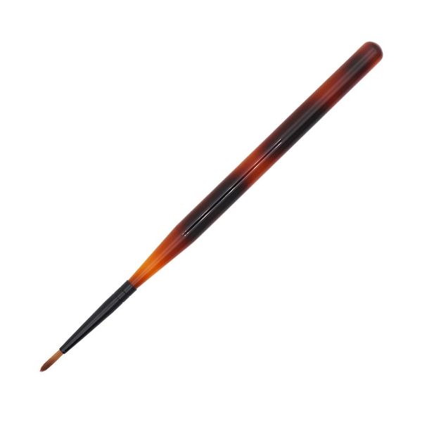 irogel Nail Tool, Gel Brush with Cap, Tortoise Shell Pattern, Gel Nail Brush, Point