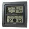 La Crosse Technology Curved Digital Atomic Wall Clock Self-Setting