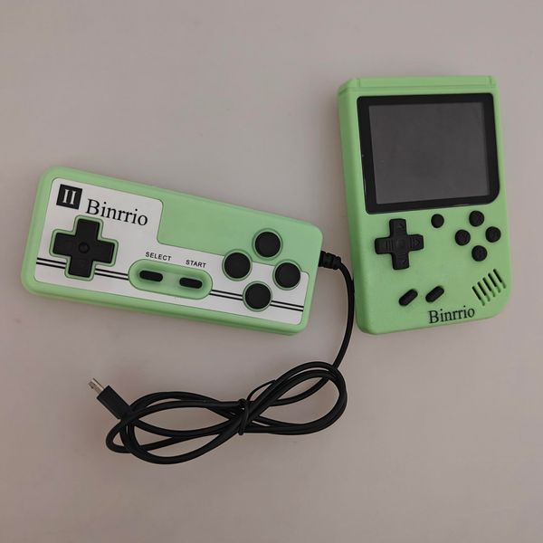 Binrrio Retro Handheld Game Console with 400 Classical FC Games,3.0In Screen Video Game Console,Portable Retro Video Game Console with 1020mAh Rechargeable Battery for Kids Adults