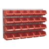 Sealey TPS130 Bin and Panel Combination 24 Bins, Red by Sealey