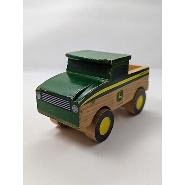 Learning Curve 2008 John Deere Wooden Pickup Truck #1788CICOO