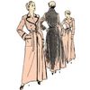 1950s Sewing Pattern, Women's Double Breasted Robe, Dressing Gown - Bust: 36” (91.5cm)