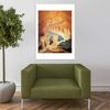 Spiffing Prints William Blake - Jacob's Ladder - Small - Matte - Framed