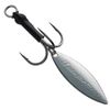 Major Craft Easy Blade Treble, Normal (Willow), Silver BLADE-T-HOOKN #4