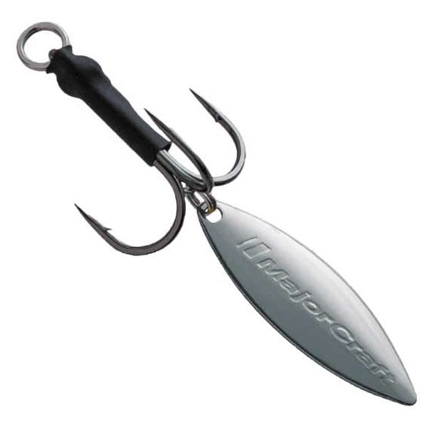 Major Craft Easy Blade Treble, Normal (Willow), Silver BLADE-T-HOOKN #4