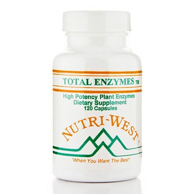 Nutri-West - Total ENZYMES - 120