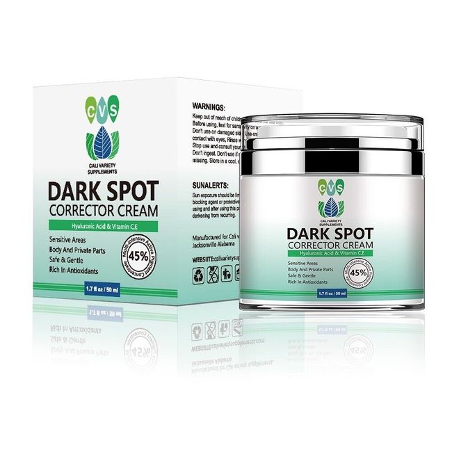 Dark Spot Corrector Face Neck Skin Dark Spot Remover Cream 45% Active Pigment