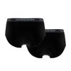 Ceceba Herren Slip Uni 2er Pack, schwarz, 10