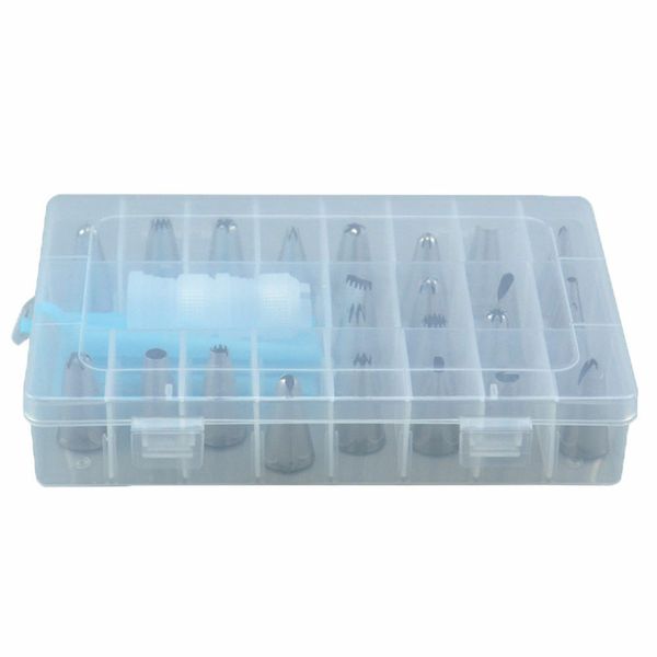 24pcs Cake Piping Decorating Nozzles Pastry Tips Set Kit for Icing Fast Delivery