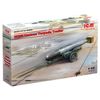 ICM 1:48 - WWII German Torpedo Trailer Black