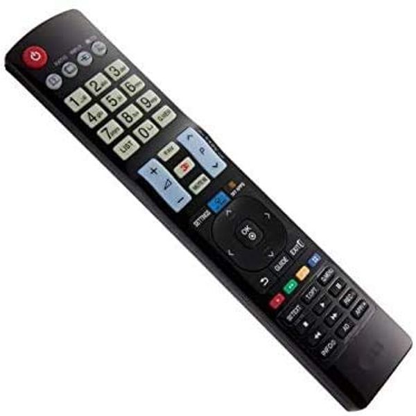 "B-BLACK" remote control compatible LG without replaceable PLASMA LED-4K LCD TV Operating radius 8 metres