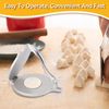 Aluminum Tortilla Maker - Flour & Quesadilla Press, Taco Maker (16cm Silver)