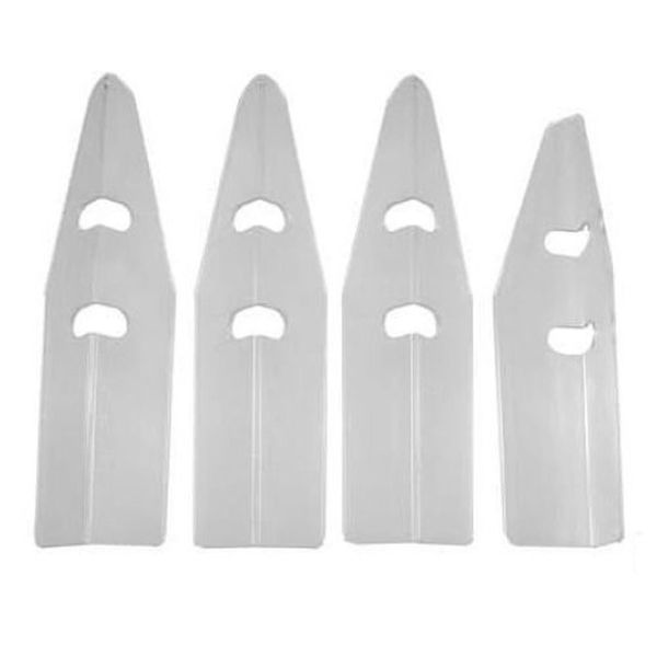 4 Clear PinCab Pinball Machine Leg Protectors