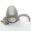 Bondage Masters Male Chastity Device Ultra Secure Mesh Cage, Adjustable Handcuff Ring