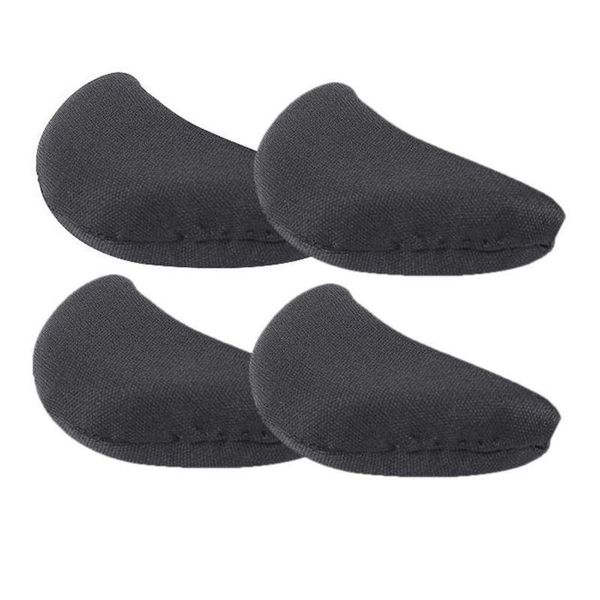 Toe Cushion High Heels Shoe Toe Shock Absorption Insole Pad Toe Protection for Men Women (Black)