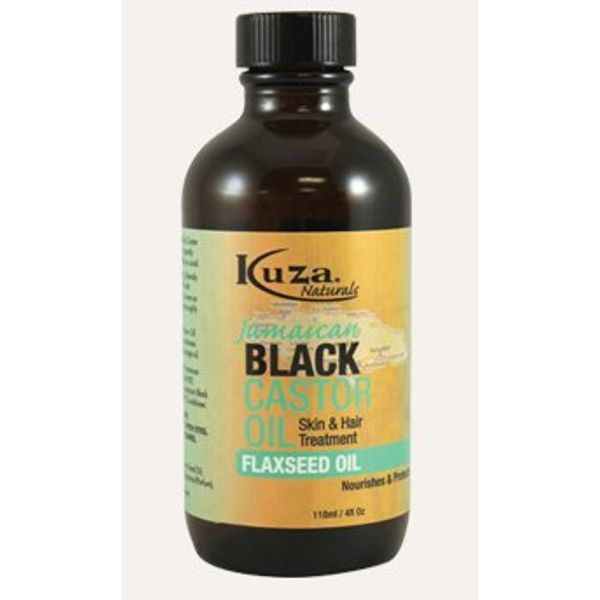 Kuza Jamaican Black Castor Oil with Flaxseed Oil - Skin & Hair Treatment 118ml