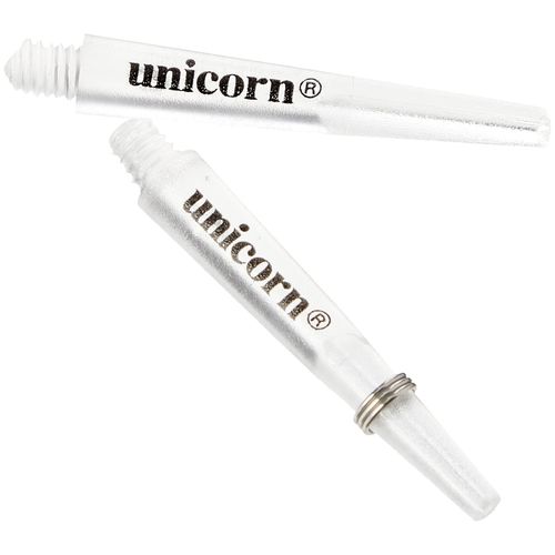 Unicorn Dart Shafts | Gripper 3 Mirage | Durable Nylon | Clear | 3 Stems | Medium 44.2 mm