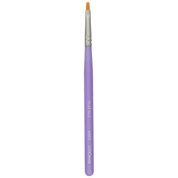 GSI Creos MB05 G Tool Flat No. 2 Model Paint Brush