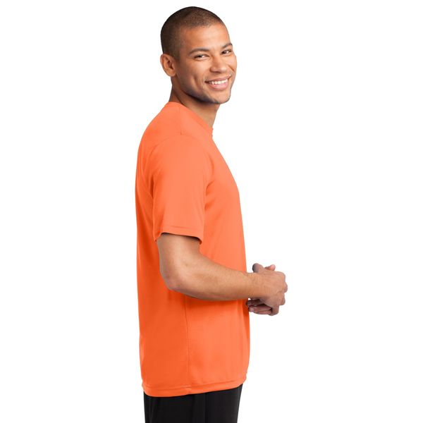 Port & Company Performance Tee. PC380 Neon Orange