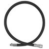 XS Scuba Miflex BC/Drysuit Quick Disconnect Hose - Black, 29"