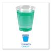 Boardwalk TRANSCUP12PK Translucent Plastic Cold Cups, 12oz, 50/Pack