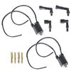 labwork Ignition Coil Wire Cap Kit Replacement for Kawasaki Vulcan 1500 Classic 1997-2008