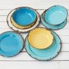 Rustic Melamine Dinnerware (12-Piece Set)