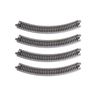 Gaugemaster Ground Level Radius 249mm Curved Track 45 Deg. (4)