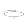 Initial c Anklet Letter Name Anklets for Women Adjustable Silver Foot Chain