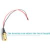 Laser Module Industrial Laser Group Module Adjustable Focal Length 6 mm (line-4pack)