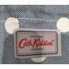 Cath Kidston Canvas Blue Twill Spot Button Drawstring Pouch Basket