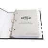 Style File Client Profile Cards - 50 Pack (Client Profile Cards)