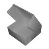 Small Cake Cupcake Muffin Box 7x7x3" White Quantity 250 per pack by Packaging365