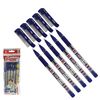 Flair 5 x Mr Grip BLUE 0.7mm Tip Ballpoint Pens
