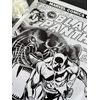 Black Panther Comic Cover Foil Print (A4 White Frame)