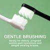 Extra Soft Toothbrush for Sensitive Gums, Micro Fur Manual Toothbrush (6 Pc)